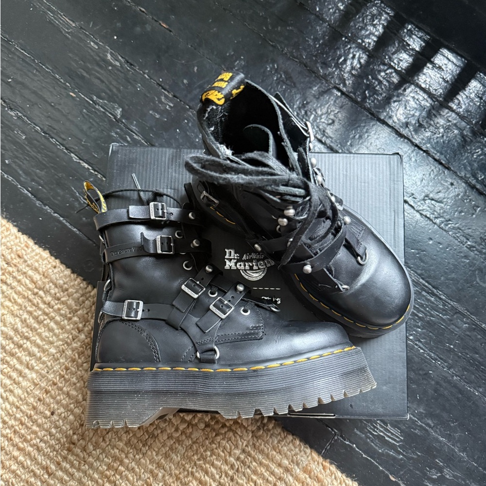 The Great Frog x Dr. Martens Jadon harness boots